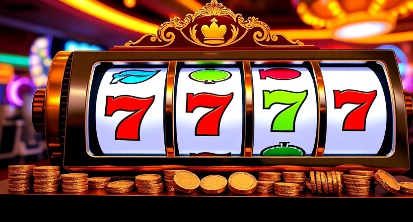 Colorful and modern 2777bet slot game interface